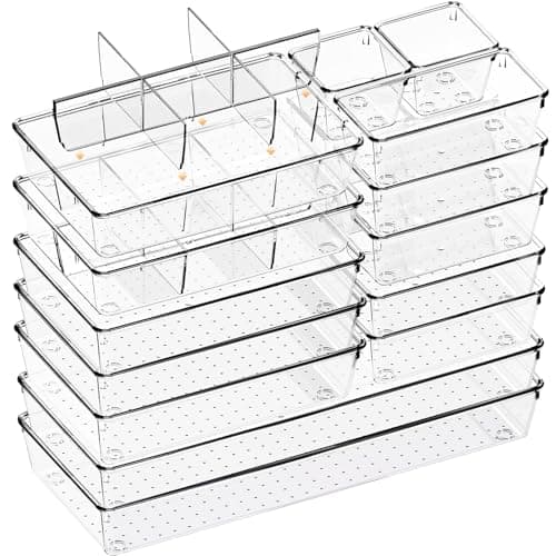 Criusia C44 Drawer Organizer 18-Pack