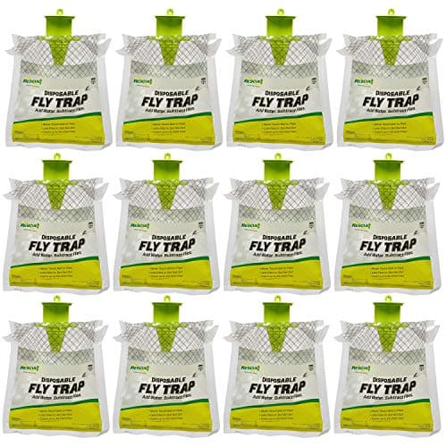 Rescue! Outdoor Disposable Fly Trap - 12 Traps