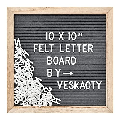 Modern and Minimalist Changeable Letter Boards