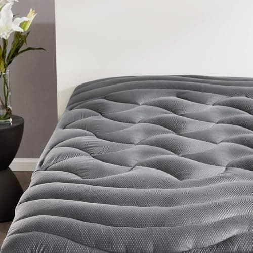 Sleep Zone Cooling Zoned Queen Mattress Pad