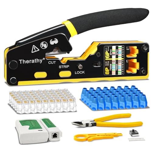 Therathy Kit Crimper8 Network Tool Set