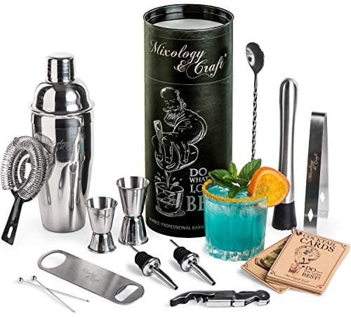 Mixology & Craft 14-Piece Bartender Kit