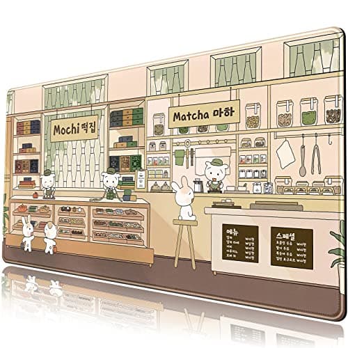 Mechanical Cattle Kawaii Desk Mat 31.5''X15.7''