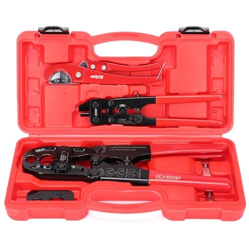 iCrimp PC-1234PS PEX Crimping Tool Kit