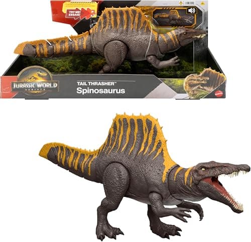 Mattel Jurassic World Tail Thrasher Spinosaurus Toy