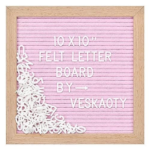 Colorful and Pastel Changeable Letter Boards
