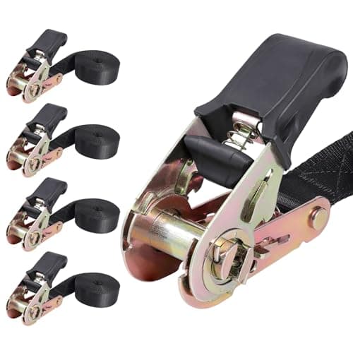 Masterwise MW-RatchetStraps Heavy Duty Tie-Down Set