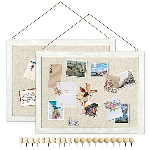Dollar Boss Linen Bulletin Boards 2-Pack