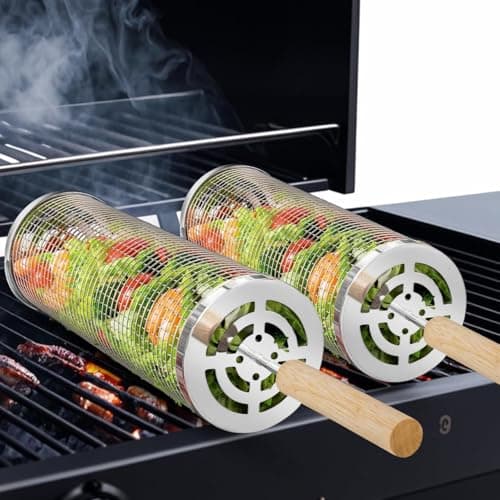 Bchway RB-001 Nesting Grill Baskets 2 PCS