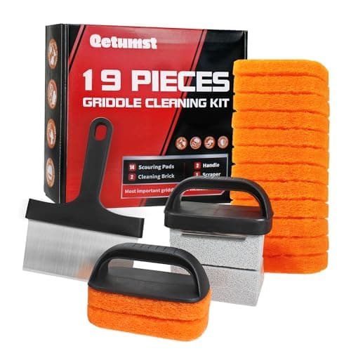 Qetumst 19-Piece Griddle Cleaning Kit