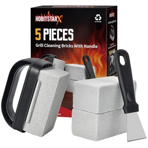 HOBITSTAR X GRILL-5 Griddle Stone Grill Cleaning Kit