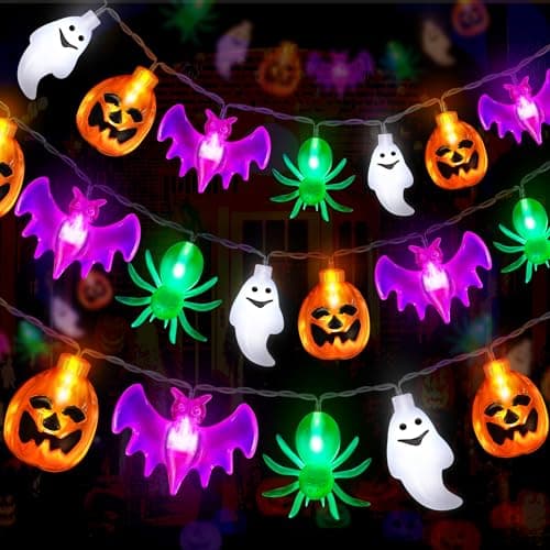 Huyamap HL-01 Halloween String Lights 40LED 20FT