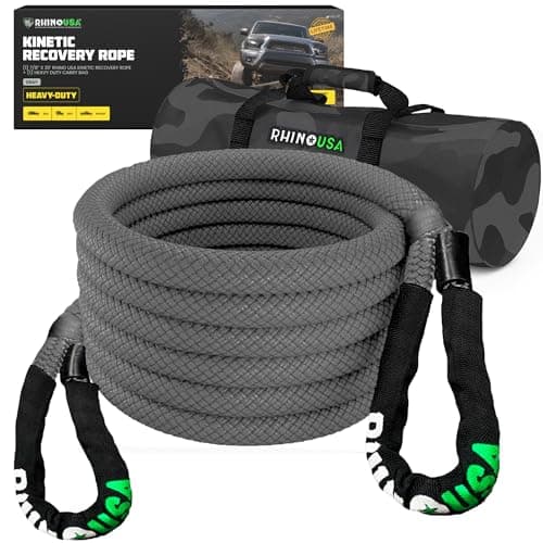 Rhino USA Kinetic-Ropes Recovery Tow Rope 7/8'x20'