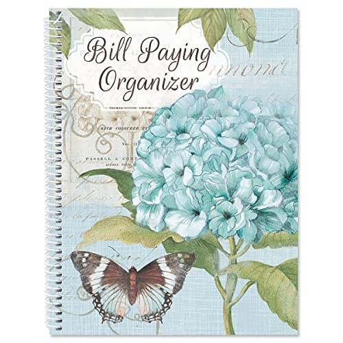 Current Hydrangea 4799 Bill Paying Organizer