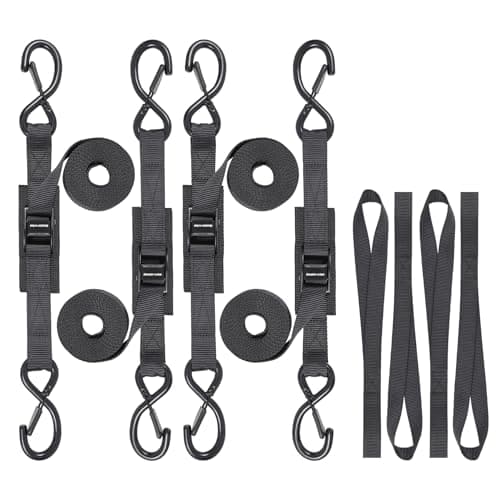Masterwise MW-Tiedowns Cam Buckle Straps Set