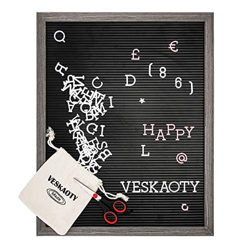 Veskaoty 16 x 20 Inch Letter Board