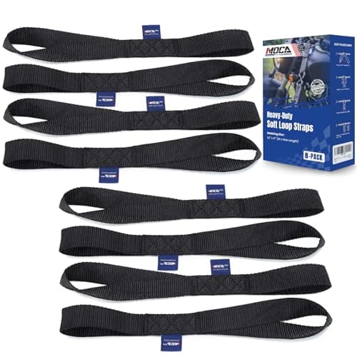 MOCA CA2306737 Heavy-Duty Soft Loop Straps 8-Pack