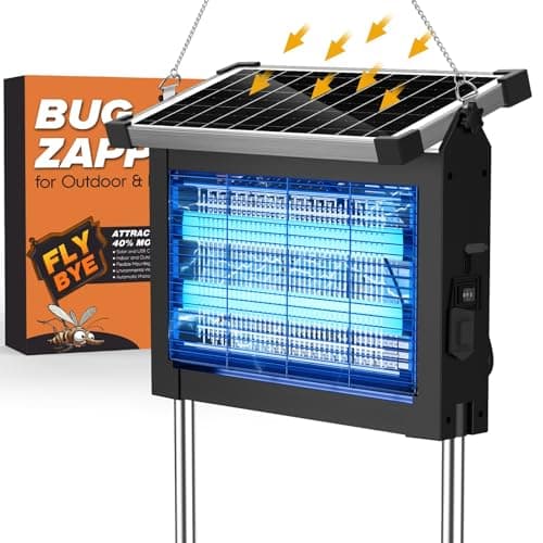 Jinyeda SE566 Solar Bug Zapper Outdoor