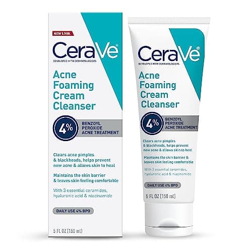 CeraVe Acne Foaming Cream Cleanser 4%