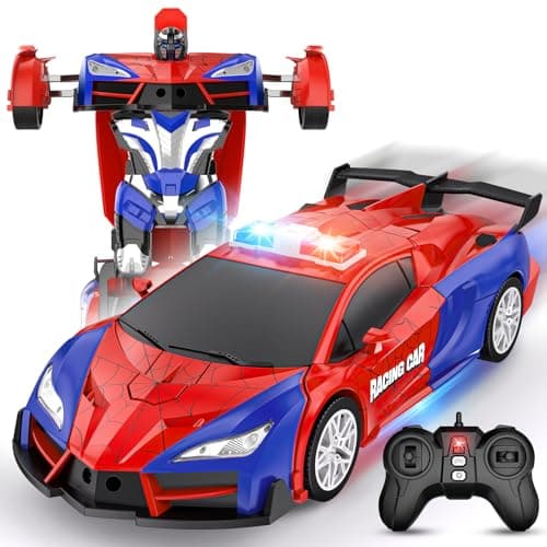 Febyhim YT6621 Transforming RC Car - Red & Blue