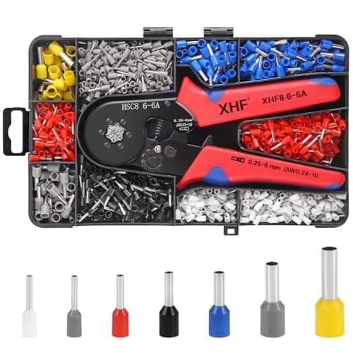 XHF HSC8 6-6A Ferrule Crimping Tool Kit