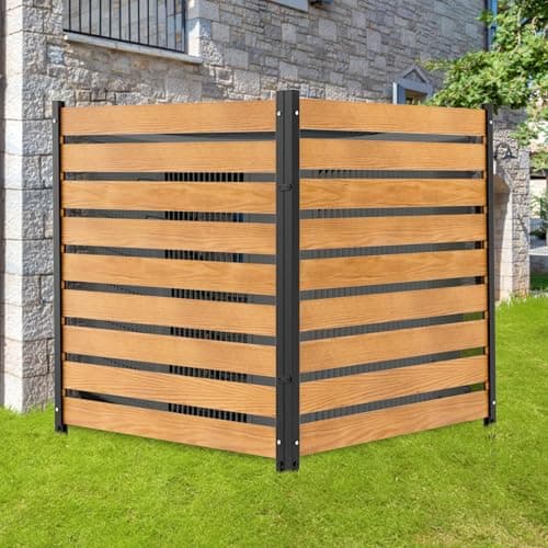 SUNYRISY 48x48 Privacy Screen Fence 2-Panel