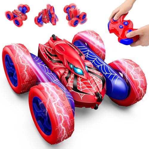Excitobo LY-005 Red & Blue RC Stunt Car