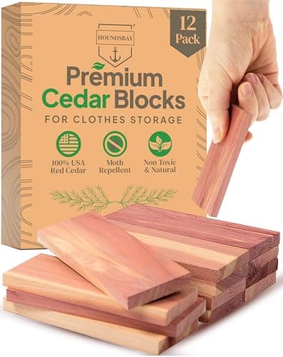 HOUNDSBAY 12 Pack Cedar Blocks