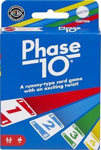 Mattel Games Phase 10 Card Game