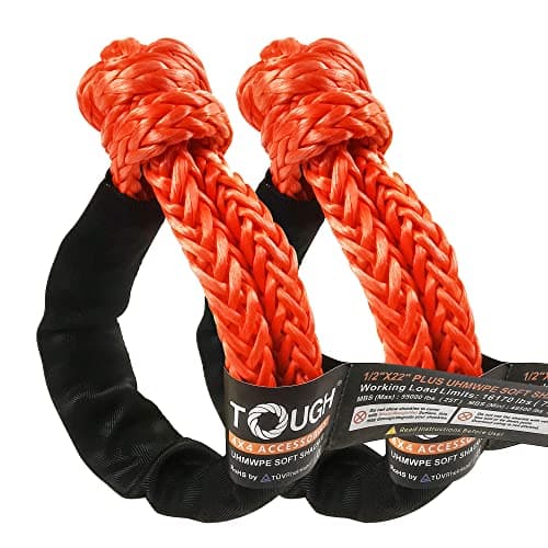 Tough TR-SS-1222PLUS Soft Shackles 2-Pack