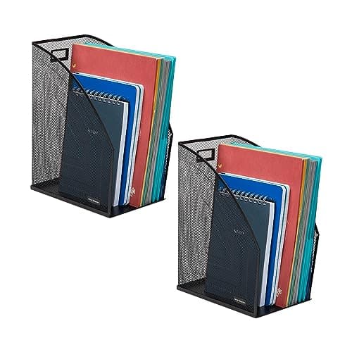 Mind Reader JMAG2-BLK Vertical File Organizer Set