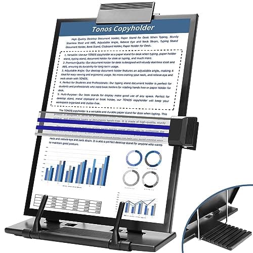 Tonos Copyholder1 Adjustable Document Holder
