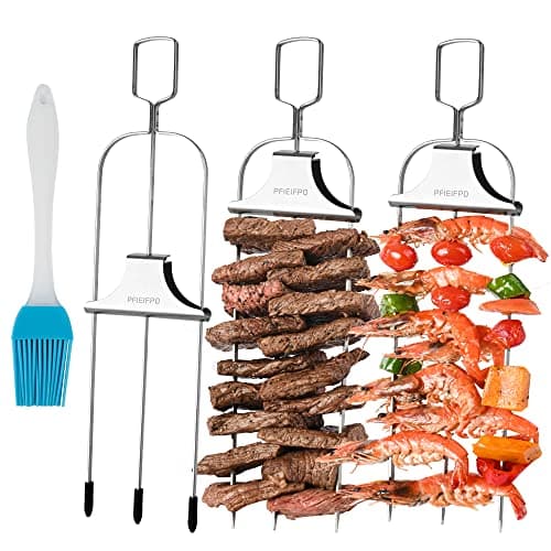 Pfieifpo 3-Way Grilling Skewers 3PCS