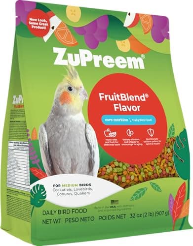 ZuPreem FruitBlend Medium Bird Pellets 2 lbs