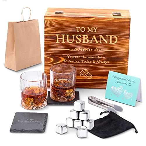 Adexdo To Husband Whiskey Stones Gift Set