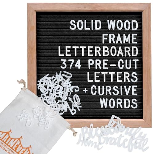 Small Changeable Letter Boards