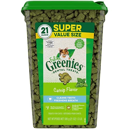 Greenies Feline Dental Treats Catnip 21oz