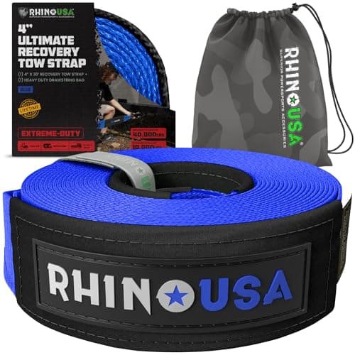 20,000 lbs Break Strength Tow Straps