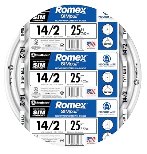 Southwire Romex SIMpull 14/2 Indoor Cable