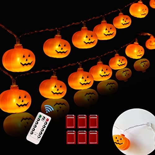 Besitek 20FT 40 LED Pumpkin String Lights