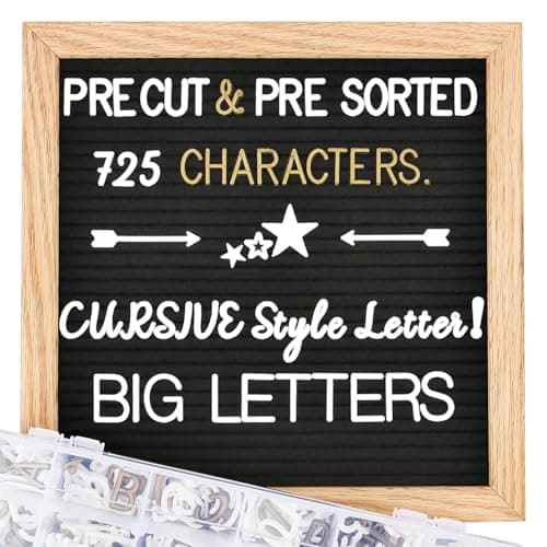 Obliviscar Obliviscar-Letter Board 725 Set