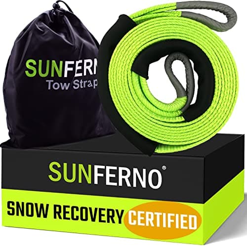 Sunferno Heavy-Duty Tow Strap 35000lb