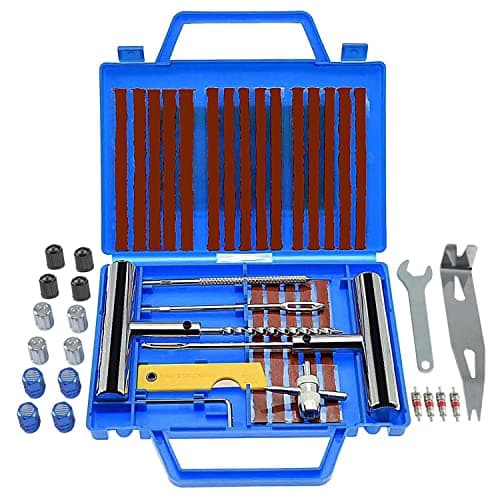 TILIBOTE 46pcs Heavy Duty Tire Repair Kit