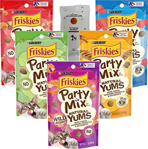 Aurora Pet Party Mix Cat Treats 5-Pack