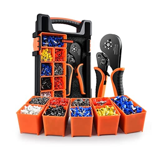Swanamb AWG30-5 Ferrule Crimping Tool Kit