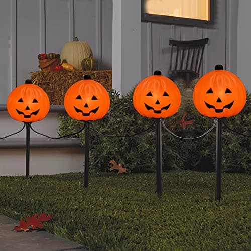 Goothy C7 Halloween Pumpkin Pathway Lights