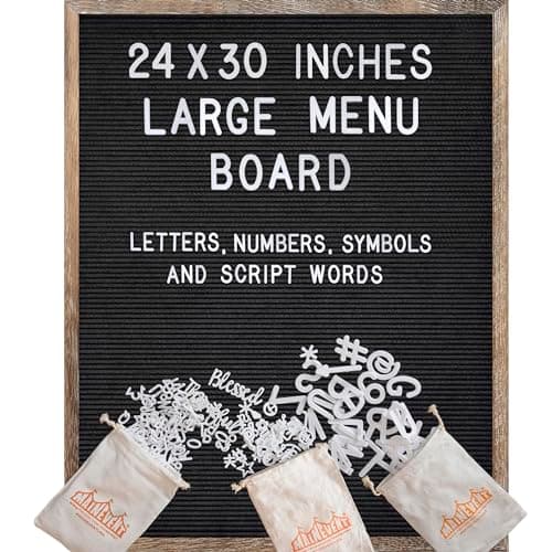 Mainevent Rustic 24x30 Changeable Letter Board