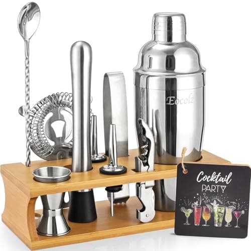 Eocolz J3-Q0NM-1GSD 11-Piece Bartender Kit with Stand