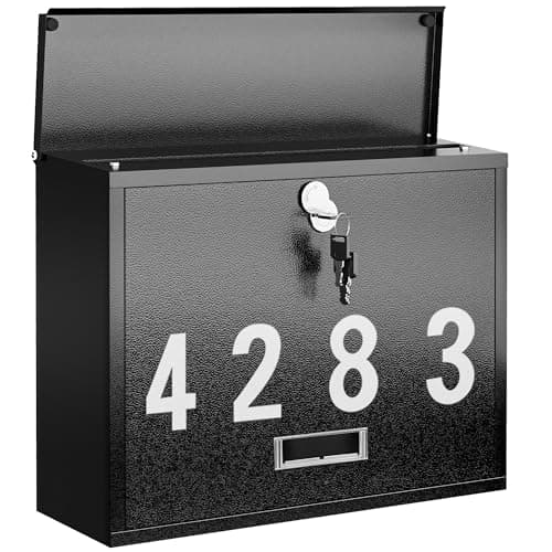 Horizontal Wall-Mount Mailboxes