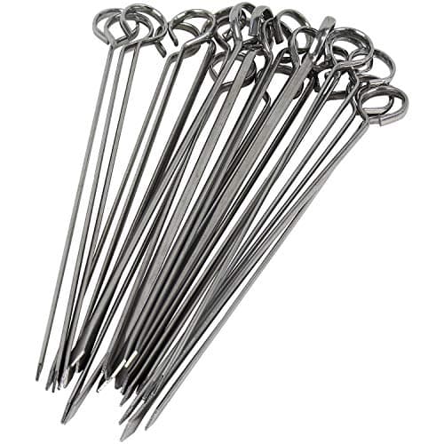 Blue Donuts 24-Pack 8-Inch Kabob Skewers